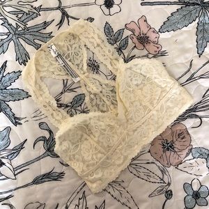 NWOT Free People Intimates Lace Bralette